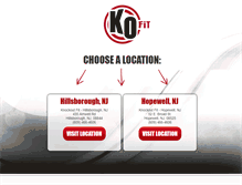 Tablet Screenshot of getknockoutfit.com